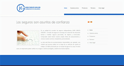 Desktop Screenshot of jcgassegurances.com